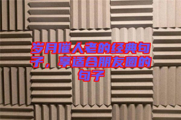 歲月催人老的經(jīng)典句子，享適合朋友圈的句子