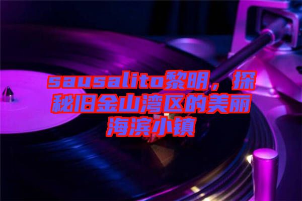 sausalito黎明，探秘舊金山灣區(qū)的美麗海濱小鎮(zhèn)