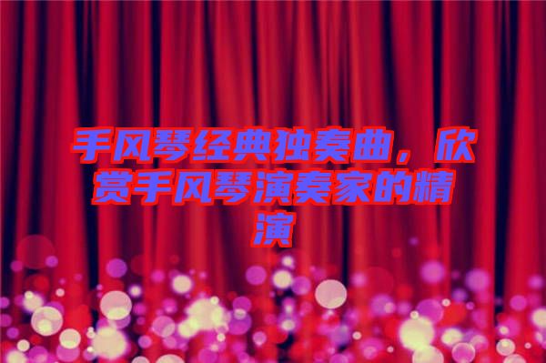 手風(fēng)琴經(jīng)典獨(dú)奏曲，欣賞手風(fēng)琴演奏家的精演
