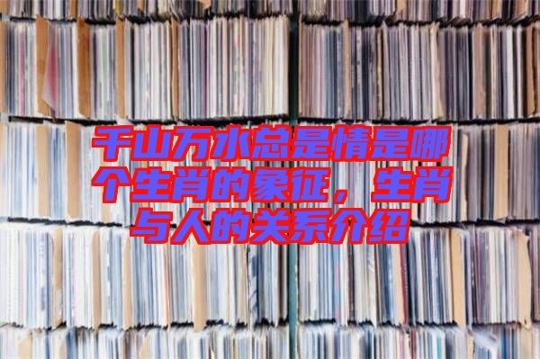 千山萬(wàn)水總是情是哪個(gè)生肖的象征，生肖與人的關(guān)系介紹